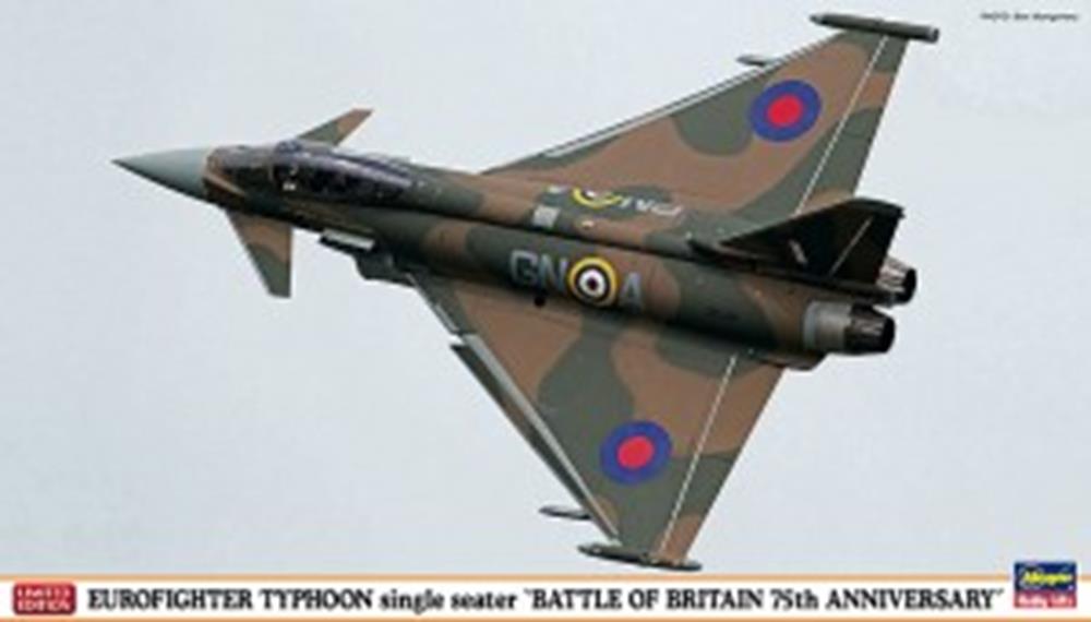 Hasegawa 02173 1/72 Eurofighter Typhoon "Battle of Britain 75th Anniversary" Limited Edition