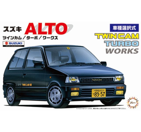 Fujimi 046303 1/24 FID-56 Suzuki Alto TwinCam Turbo Works