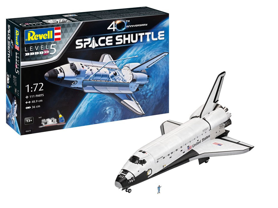 Revell 5673 1/72 Gift Set: Space Shuttle  - 40th Anniversary