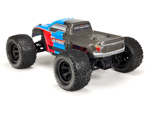 ARRMA ARA102727IT2 Granite Voltage 2WD Mega 1/10 MT RTR Blue/Black Includes Metal Gear Savox Servo NiMh Battery & Charger