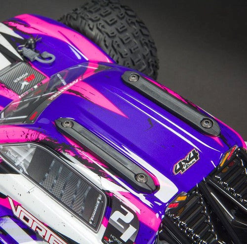 ARRMA ARA4305V3BT2 1/10 VORTEKS 4X4 3S BLX Stadium Truck RTR Purple