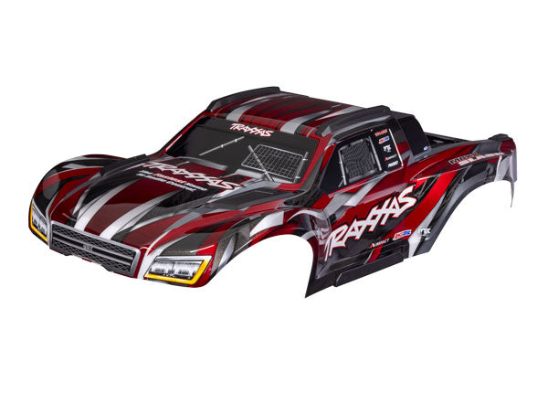 Traxxas 10211-RED Body Maxx Slash Red/Decals