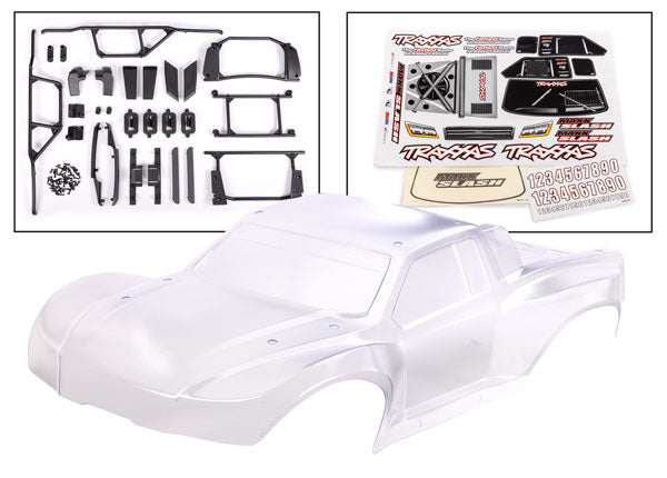 Traxxas 10211R Body Maxx Slash Clear HD