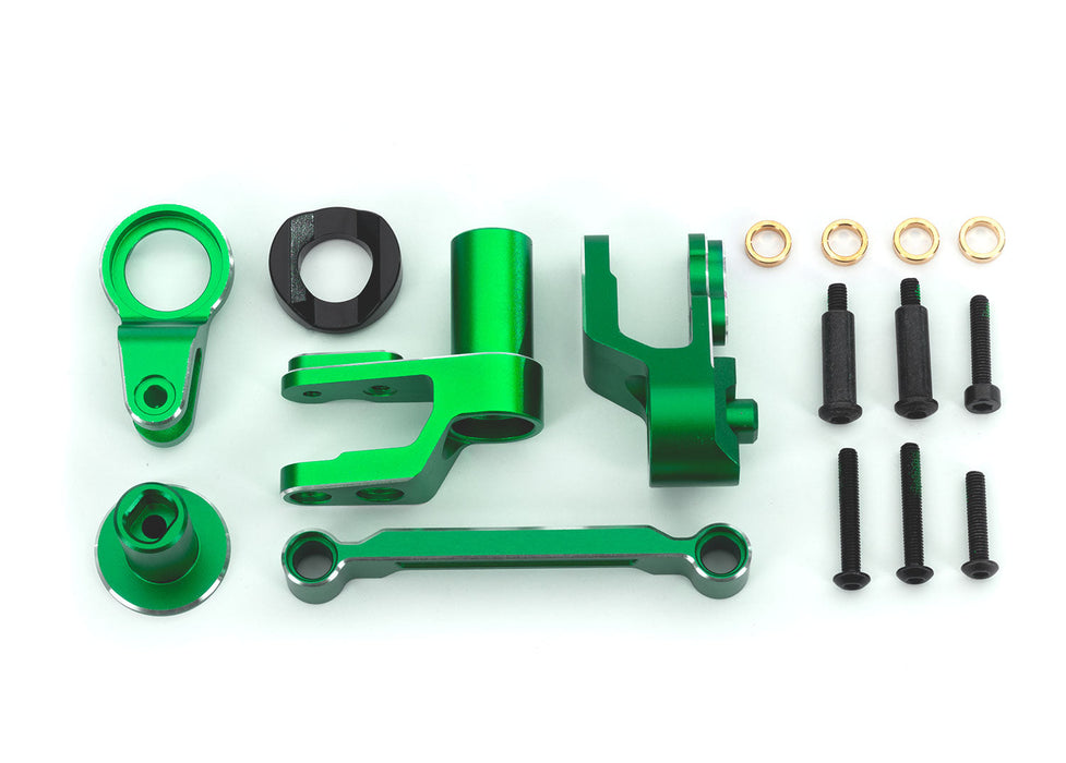 Traxxas 10246-GRN Steering Bellcranks Alum Green