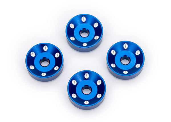 Traxxas 10257-BLUE Wheel Washers Alum Blue