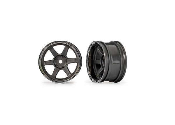 Traxxas 10572 Wheels 1.9 Six Spoke Rear