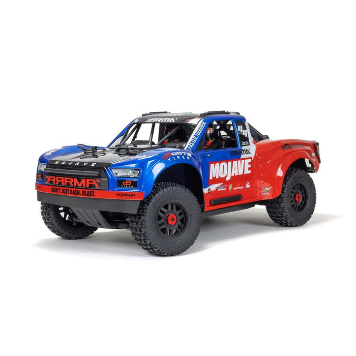 ARRMA ARA4404T2 1/8 MOJAVE 4X4 4S BLX Desert Truck RTR Blue