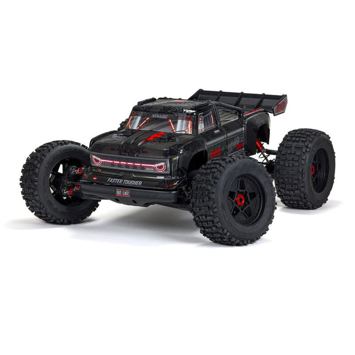 ARRMA ARA5810V2T1 1/5 OUTCAST V2 4X4 8S BLX EXB Brushless Stunt Truck RTR Black