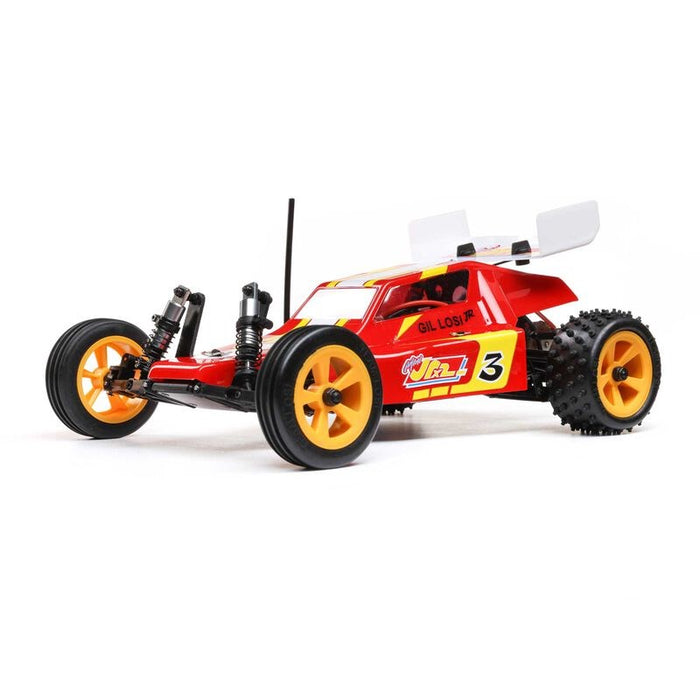 TLR LOSI LOS01020T1 1/16 Mini JRX2 2WD Buggy Brushed RTR Red