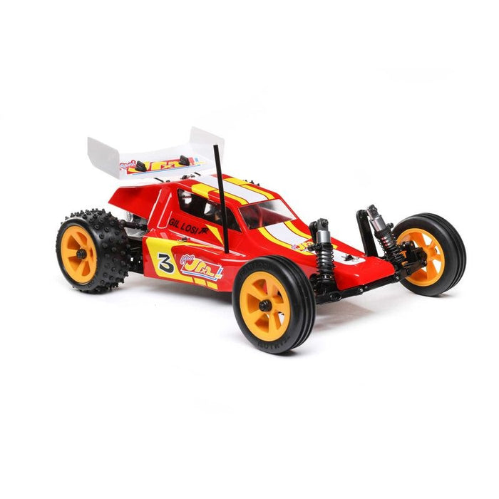 TLR LOSI LOS01020T1 1/16 Mini JRX2 2WD Buggy Brushed RTR Red