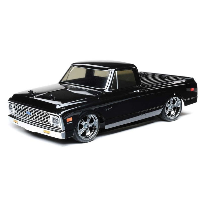 TLR LOSI LOS03034T2 1972 Chevy C10 Pickup 1/10 4WD V100 RTR Black