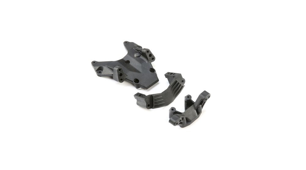 TLR LOSI LOS231045 Bulkhead Camber Block & Servo Mount: 22S