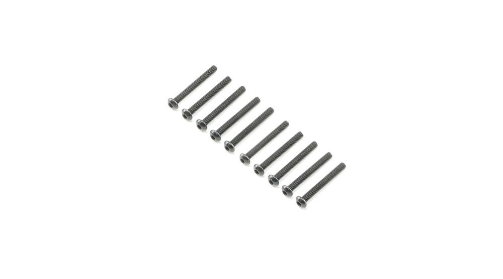 TLR LOSI LOS235024 Button Head Screws M3x25mm (10)