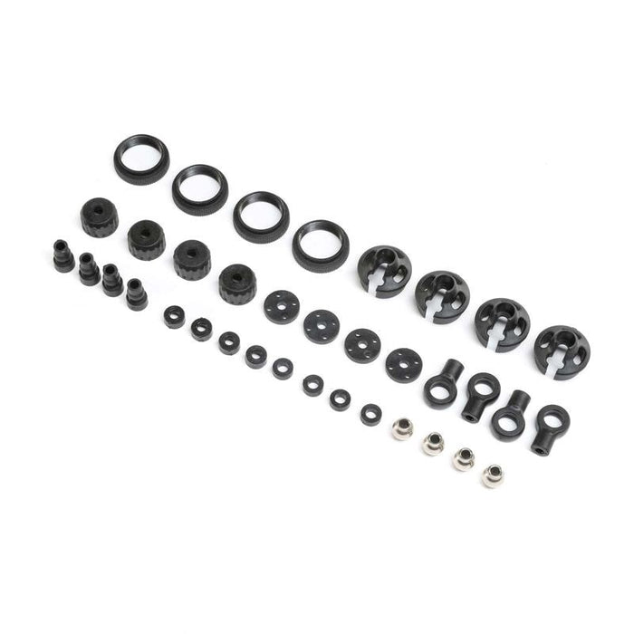 TLR LOSI LOS243014 Shock Plastics & Balls (4): LMT