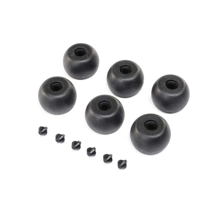 TLR LOSI LOS264003 Lean Bar Wheels & Stops (6): Promoto-MX