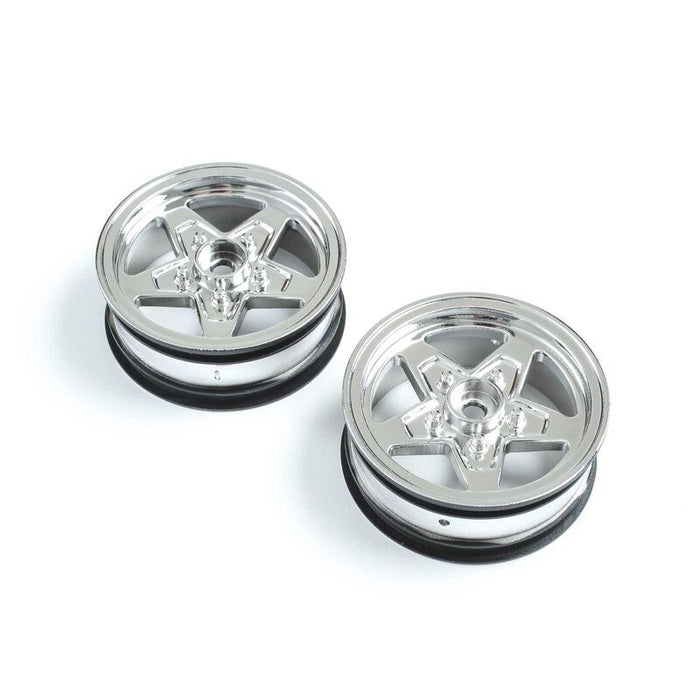 TLR LOSI LOS43045 Front Wheel Chrome (2): 22S Drag
