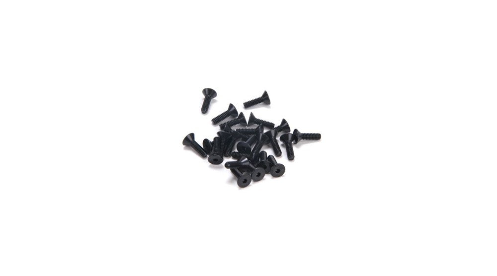 TLR LOSI LOSA6258 2-56 x 5/16" Flat Head Screws (24)