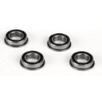 TLR LOSI LOSA6948 8x14x4 Flanged Rubber Seal Ball Bearing (4)