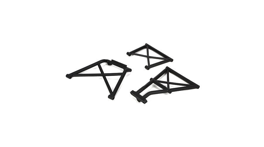 TLR LOSI LOSB2576 Rear Bumper Brace Set (3): 5TT