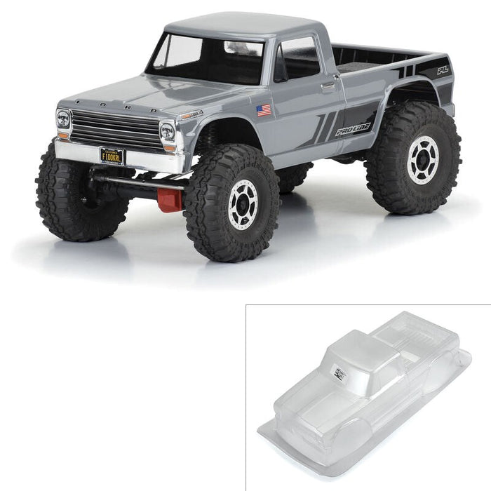 Proline PRO361300 1/10 1967 Ford F-100 Clear Body 12.3" (313mm) Wheelbase Crawlers