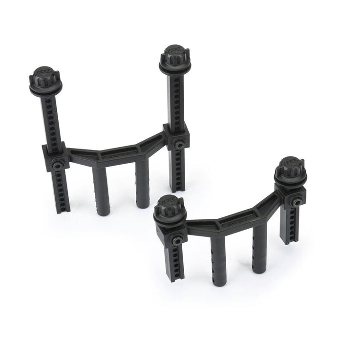 Proline PRO637500 1/10 Extended Front/Rear Body Mounts: Granite 4x4