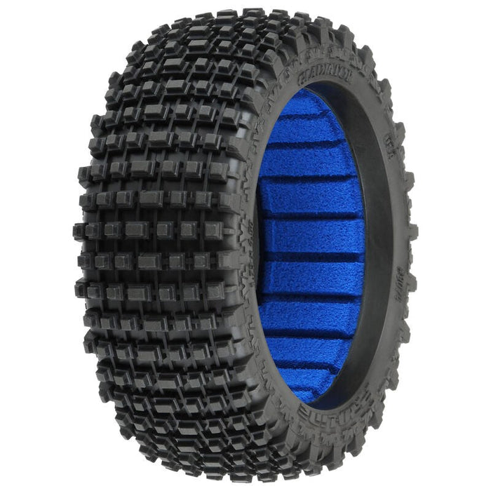 Proline PRO907402 1/8 Gladiator M3 (Soft) Fr/Rr Buggy Tires (2)