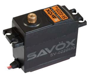Savox SV-0220MG HV STD Size 8KG 0.13 @7.4v 40.7x20x37mm 59g
