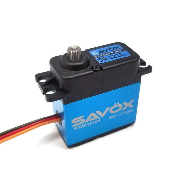 Savox SW-1212SG HV Water Proof Servo 46kg 0.14sec @ 7.4v 83g 40.6x20.7x46.1mm