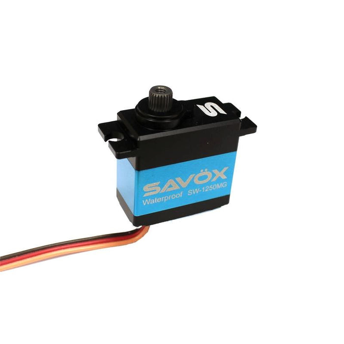 Savox SW-1250MG Mini Waterproof Premium Digital Servo 8kg/0.10 @6.0V 36g ideal for Traxxas 1/16 Scale