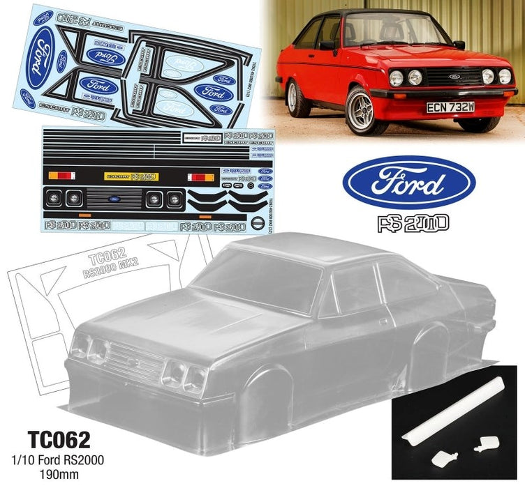 Team C TC062 1/10 Ford Escort RS2000 MK2 190mm