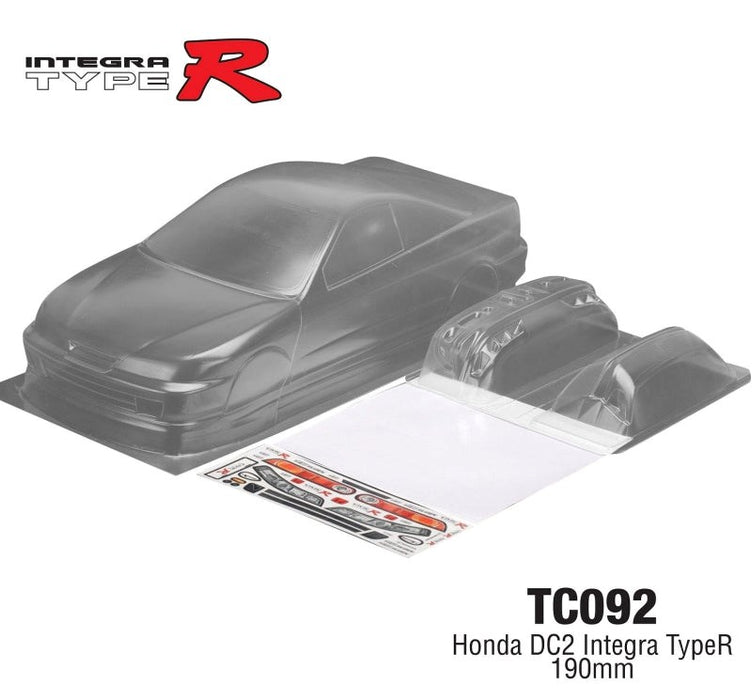 Team C TC092 1/10 Honda DC2 Integra TypeR 190mm