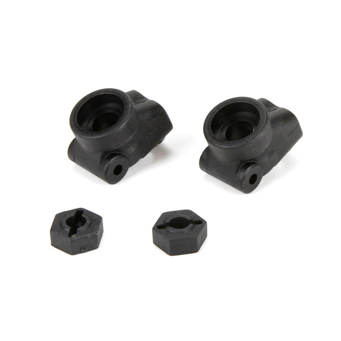 TLR LOSI TLR234058 Rear Hub Carrier w/22 Std Hex (2): ALL 22/T