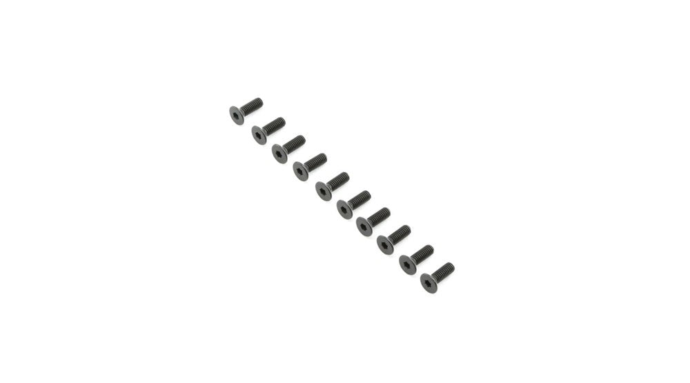 TLR LOSI TLR255013 Flat Head Screws M4x12mm (10)