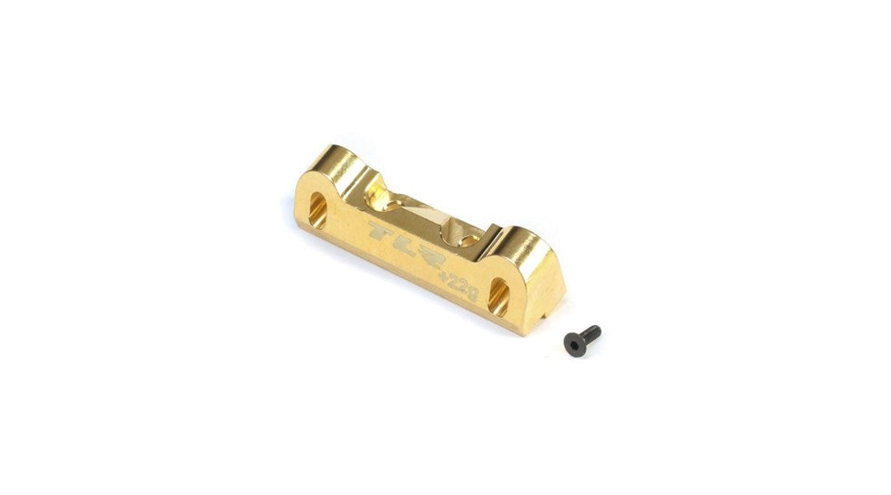 TLR LOSI TLR334053 Brass Hinge Pin Brace LRC +22g: 22 5.0