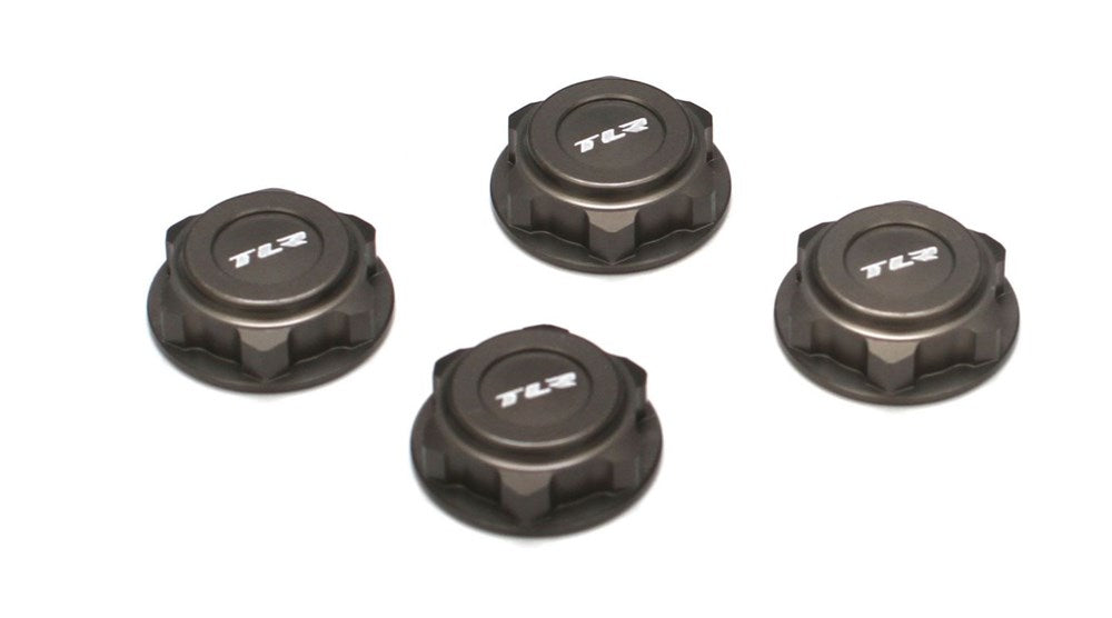 TLR LOSI TLR3538 Covered 17mm Wheel Nuts Alum: 8B/8T All