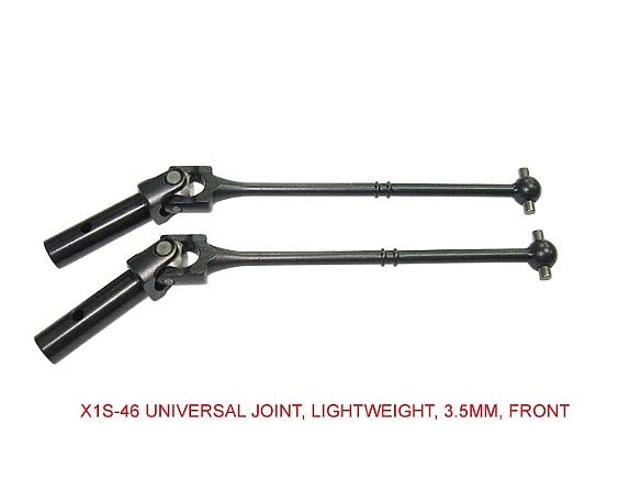 Hong Nor X1S-46 Front Universal Joint Lightweight 3.5mm shaft
