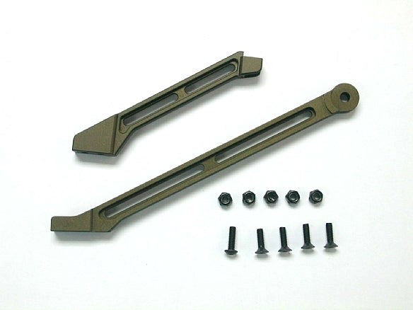 Hong Nor X2S-07 CNC 7075 Chassis Brace X2 CR 2pcs