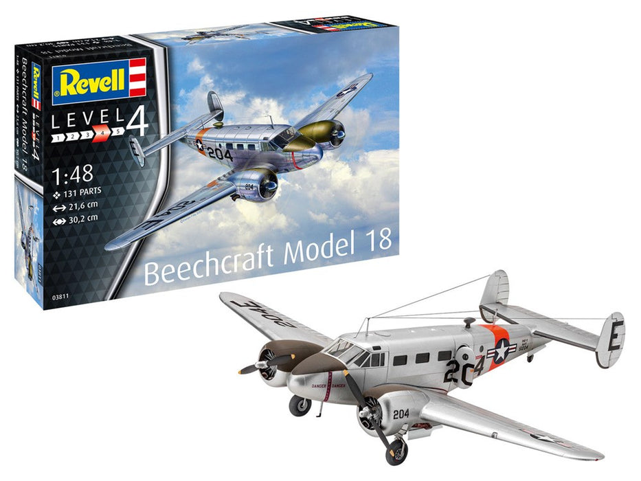 Revell 03811 1/48 BEECHCRAFT MODEL 18