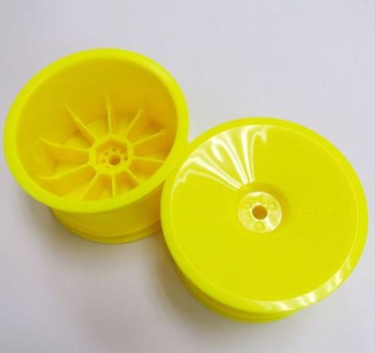 Tamiya 54749 4WD BUGGY REAR DISH HEX HUB YELLOW(2)