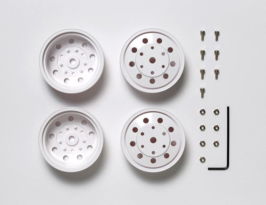 Tamiya 56541 FRONT WHEELS 22mm WHITE