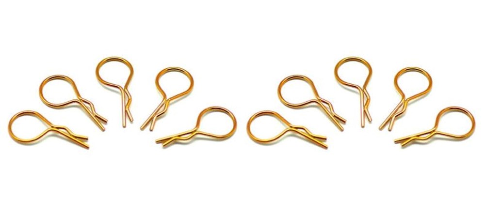 Arrowmax AM-103110 Big Body Clip 1/10 - Gold (10)