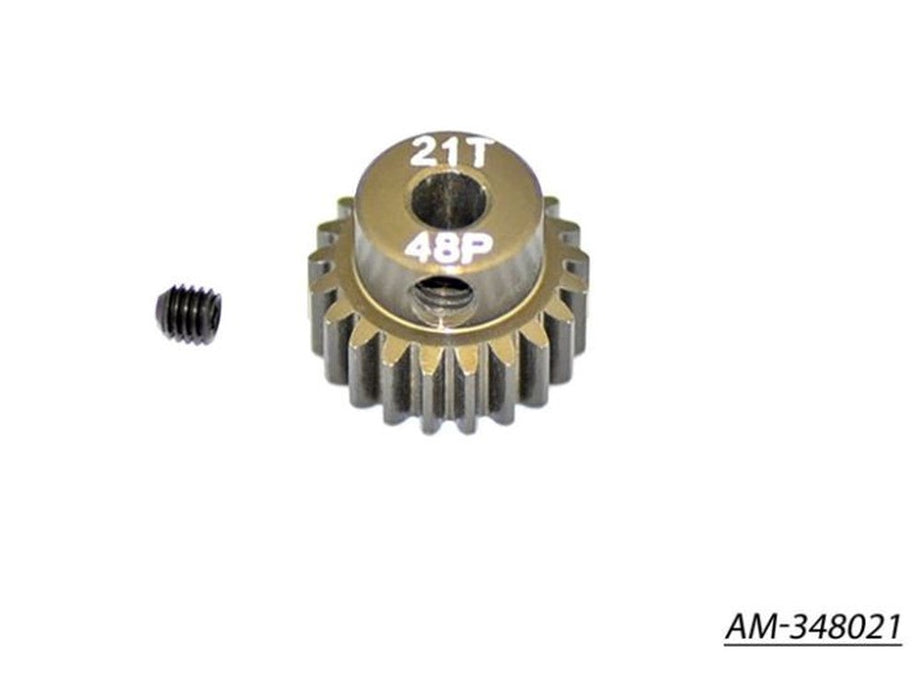 Arrowmax AM-348021 Pinion Gear 48P 21T (7075 Hard)