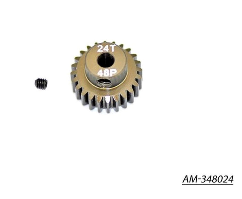 Arrowmax AM-348024 Pinion Gear 48P 24T (7075 Hard)