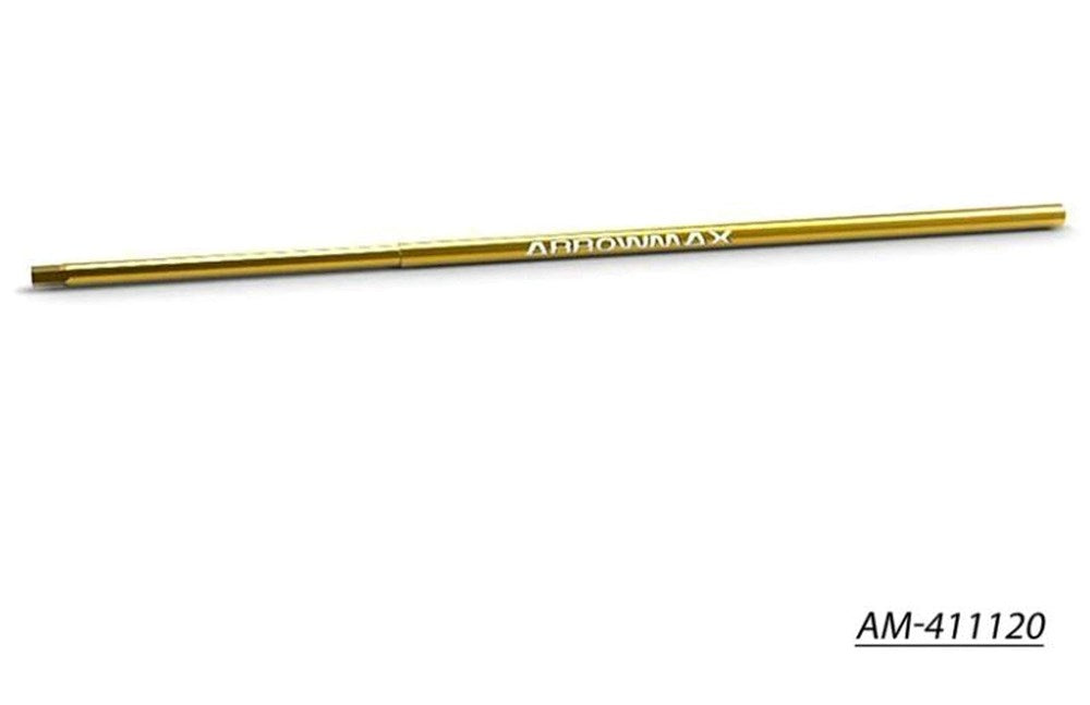 Arrowmax AM-411120 Allen Wrench 2.0 x 120mm Tip Only V2 Gold