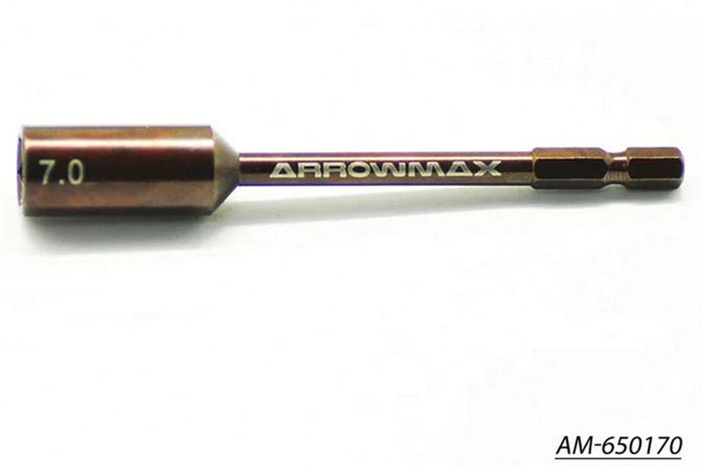 Arrowmax AM-650170 Nut Driver 7.0 X 70MM  Quick Drive Tip