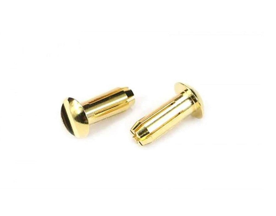 Arrowmax AM-701012 Low Profile 5mm Lipo Battery connector 24K (2) (5x13mm)