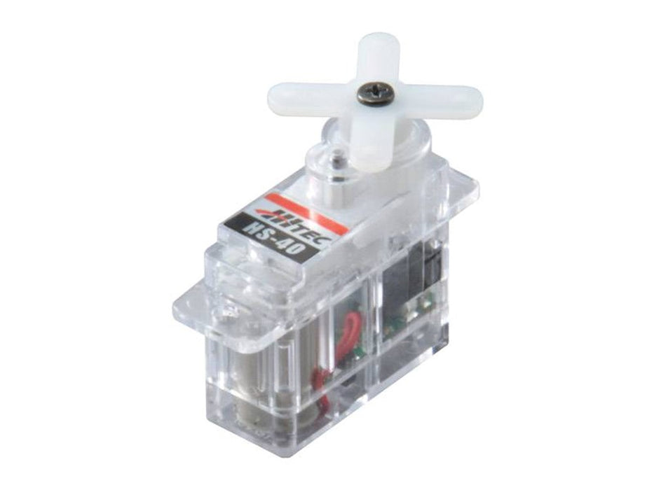 Hitec HS-40 Ecomomy Nano Servo 0.6kg/cm- 4.8V 0.09 sec 20x8.6x17mm 4.8g