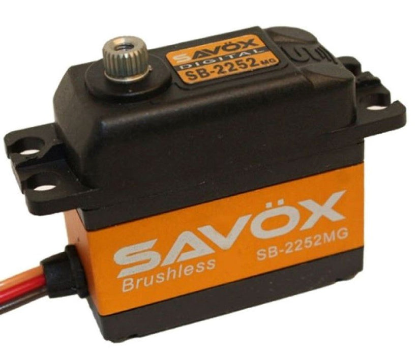 Savox SB-2252MG STD Servo Suit Heli Tail 5kg/cm Digital Brushless Motor 0.045sec 6V 68g 40.3x20.2x37.2mm