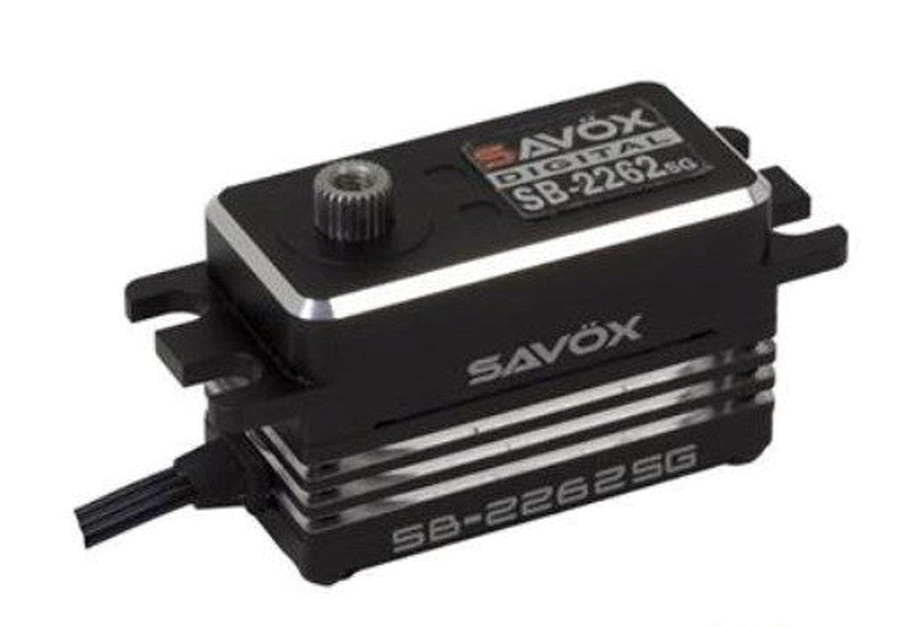 Savox SB-2262SG Low Profile HV Brushless Servo 32kg 0.06sec @7.4v 62g