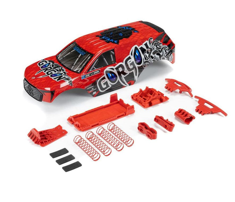 Arrma ARA402351 GORGON Painted Decaled Body Set (Red)